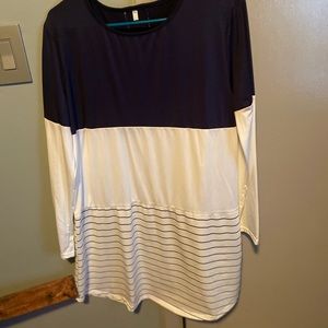 Long sleeve blouse